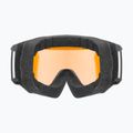 Lyžařské brýle UVEX Athletic LGL black matt/yellow/clear 3