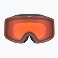 Dětské lyžařské brýle UVEX Pwdr LG Jr black matt/orange/clear 2