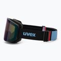 Lyžařské brýle Uvex Lace Attract FM black matt/mirror blue 4