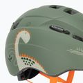 Dětská cyklistická helma UVEX Kid 2 CC sage green dino matt 7