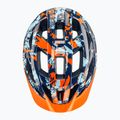 Dětská cyklistická helma UVEX Air Wing 2 papaya/bubble blue 11