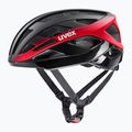 Cyklistická helma UVEX I-Volute black/red matte
