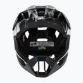 Dětská cyklistická helma UVEX React Fullface Jr black/white matt 2
