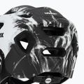 Dětská cyklistická helma UVEX React Fullface Jr black/white matt 8
