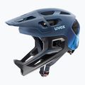 Dětská cyklistická helma UVEX React Fullface Jr dusk blue matt