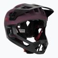 Dětská cyklistická helma UVEX React Fullface Jr cranberry matt