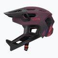 Dětská cyklistická helma UVEX React Fullface Jr cranberry matt 3