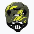 Dětská cyklistická helma UVEX React Fullface Jr dark olive matt 4