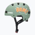 Dětská helma UVEX Kid 4 Style bam moss green/papaya matt 3