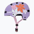 Dětská helma UVEX Kid 4 Style flower lilac matte 3