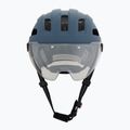 Cyklistická helma UVEX Stride Visor stone blue matt/lite mirror silver 2
