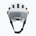 Cyklistická helma UVEX Stride Visor white matt/lite mirror silver 2