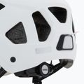 Cyklistická helma UVEX Stride Visor white matt/lite mirror silver 7