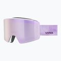 Lyžařské brýle UVEX Ignite FM S3 white matt/mirror rose