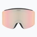 Lyžařské brýle UVEX Ignite FM S3 black matt/mirror rose 2