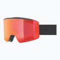 Lyžařské brýle UVEX Ignite FM S3 black matt/mirror red