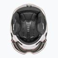 Lyžařská helma UVEX Horizon CV MIPS warm grey matt 5