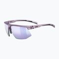 Sluneční brýle UVEX Aerios Small purple matt/mirror purple