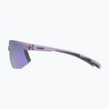 Sluneční brýle UVEX Aerios Small purple matt/mirror purple 5