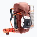 Lezecký batoh Deuter Guide 34+8 l redwood/papaya 5