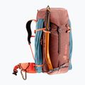 Lezecký batoh Deuter Guide 34+8 l redwood/papaya 6