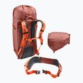 Lezecký batoh Deuter Guide 34+8 l redwood/papaya 8
