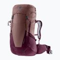 Turistický batoh deuter Futura 24 l SL ash rose/blackcurrant 2