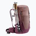 Turistický batoh deuter Futura 24 l SL ash rose/blackcurrant 9