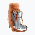 Dámský trekingový batoh deuter Aircontact Lite 45 + 10 l SL pecan/mocha 4