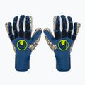Uhlsport Hyperact Supergrip+ HN brankářské rukavice modro-bílé 101123201