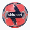 Fotbalový míč uhlsport Match Addglue fluo red/navy/silver velikost 5 4