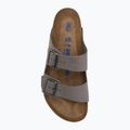 Nazouváky BIRKENSTOCK Arizona Soft Footbed Oiled Leather Regular iron 5