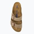 Pantofle BIRKENSTOCK Arizona SBF LEOI  Narrow tobacco brown 6