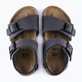 Dětské sandály BIRKENSTOCK New York Birkibuc Narrow navy 4