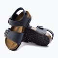 Dětské sandály BIRKENSTOCK New York Birkibuc Narrow navy 5