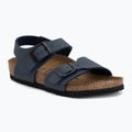 Dětské sandály BIRKENSTOCK New York Birkibuc Narrow navy