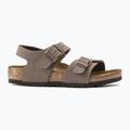 Dětské sandály BIRKENSTOCK New York Birkibuc Narrow mocha 2