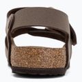 Dětské sandály BIRKENSTOCK New York Birkibuc Narrow mocha 6