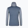 Pánská fleecová mikina Salewa Puez Melange PL FZ Hoody modrá 00-0000027386 5