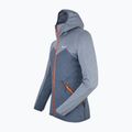 Pánská fleecová mikina Salewa Puez Melange PL FZ Hoody modrá 00-0000027386 6