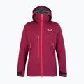 Salewa dámská bunda do deště Sella Responsive bordó 00-0000027879 7