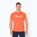 Pánské trekové tričko Salewa Solidlogo Dry orange 00-0000027018