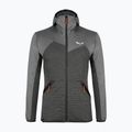 Salewa pánská fleecová mikina Puez Melange PL FZ Hoody šedá 00-0000027386 6