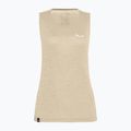 Dámské trekové tričko Salewa Puez Graphic Dry Tank beige 00-0000027482