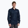 Pánské trekové tričko Salewa Fanes Hemp navy blue 00-0000028298