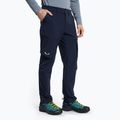 Salewa pánské softshellové kalhoty Puez DST Cargo navy blue 00-0000028310
