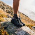 Pánské trekové ponožky Salewa MTN TRN Sal. AM QRT šedohnědá 00-0000069028 10