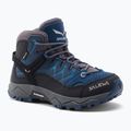 Dětská trekingová obuv Salewa Alp Trainer Mid GTX modrá 64010