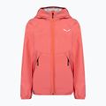 Salewa Aqua PTX dětská bunda do deště růžová 00-0000028120