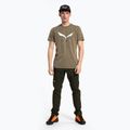 Pánské trekové tričko Salewa Solidlogo Dry khaki 00-0000027018 2